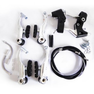 KIT DE FRENOS V-BRAKE DE ALUMINIO
